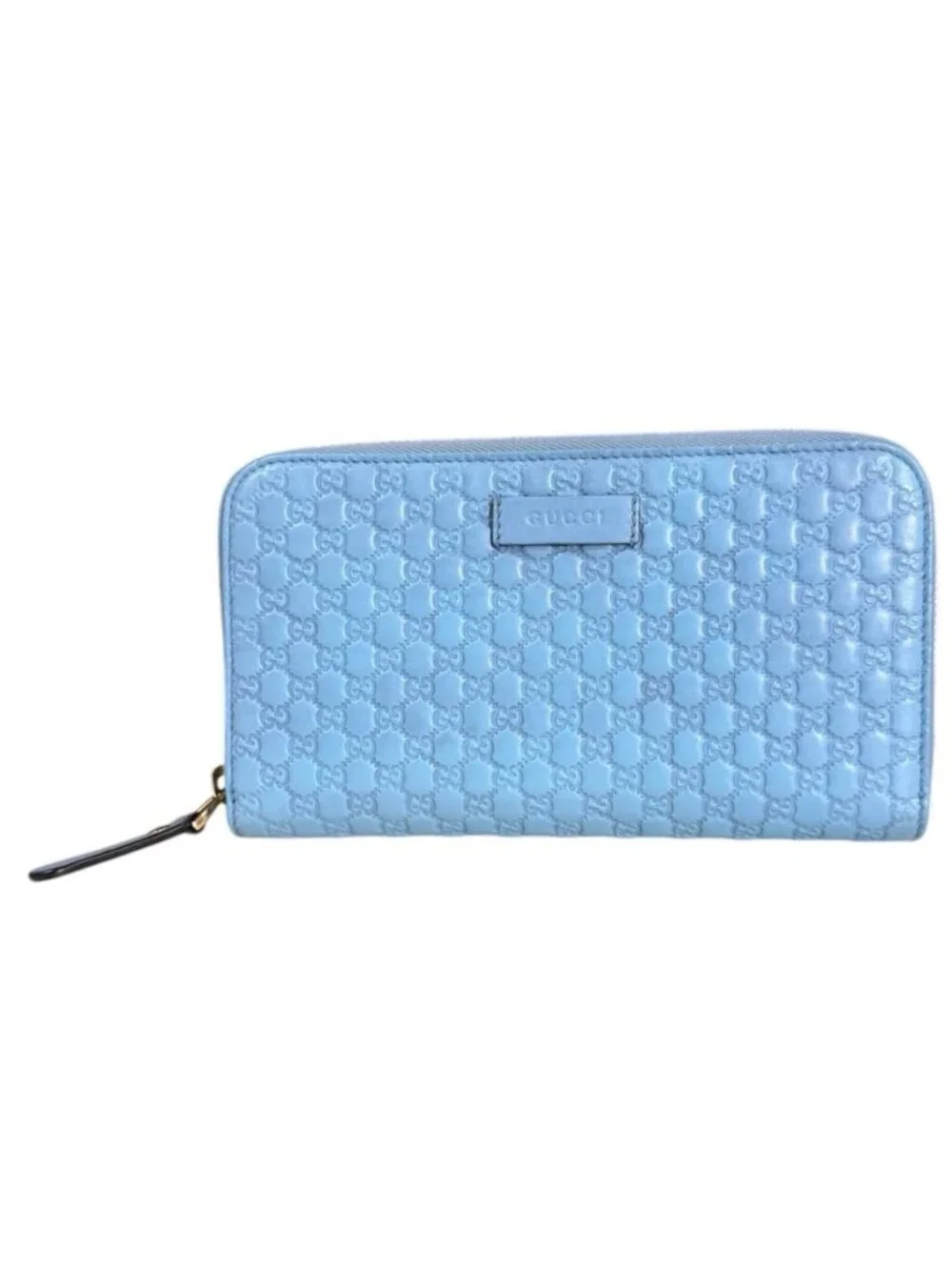 ★SOLD★ Gucci Micro Guccissima Wallet Leather - Picture 1 of 10